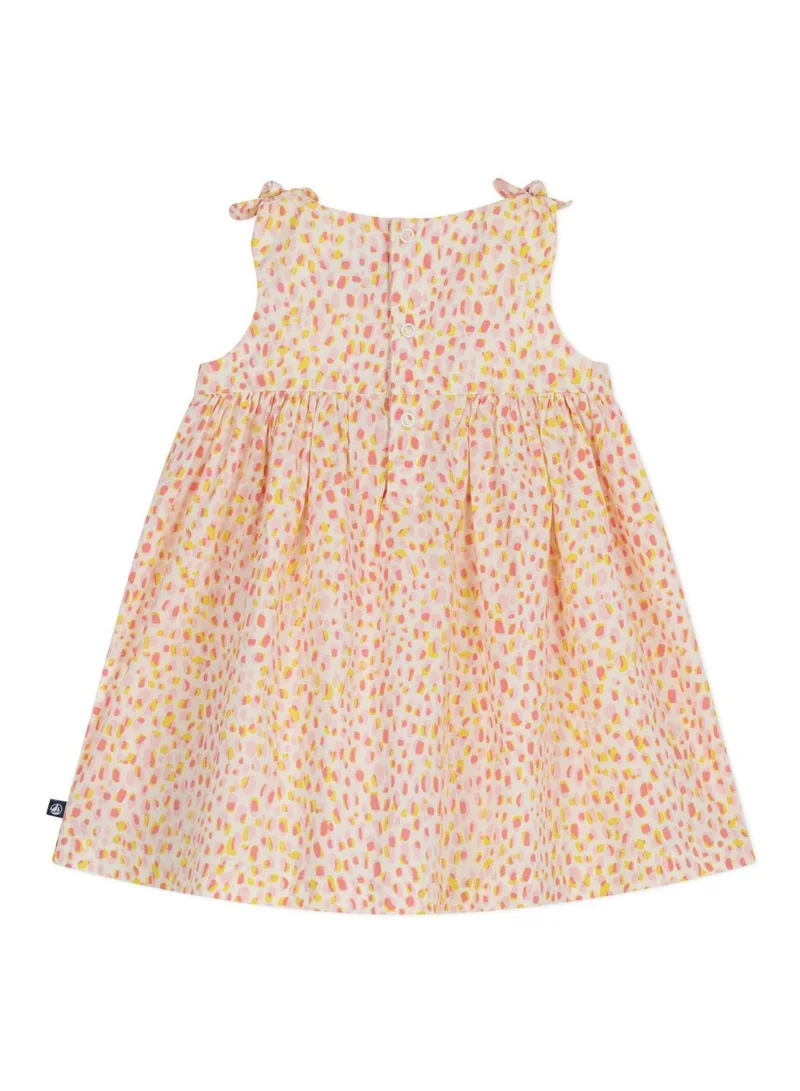 Petit Bateau Babies' sleeveless printed cotton dress